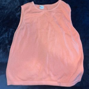 Orange Sweater Vest